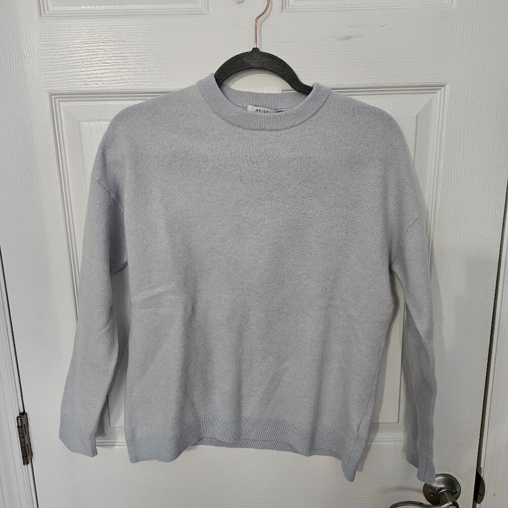 Reiss Men’s Powder Blue Crewneck Sweater – Excellent Condition – Size S